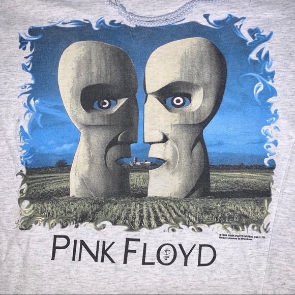 VTG ‘94 Pink Floyd Division Bell Hoodie l/s shirt - Picture 2 of 8
